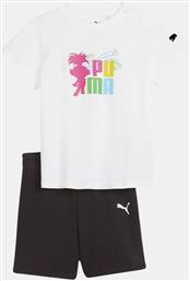 X TROLLS MINICAT TEE & SHORTS SET (9000171079-22505) PUMA