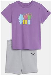 X TROLLS MINICAT TEE & SHORTS SET (9000171080-74358) PUMA