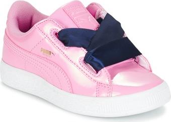 XΑΜΗΛΑ SNEAKERS BASKET HEART PATENT PS PUMA