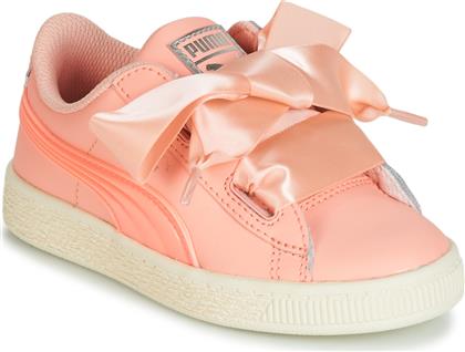 XΑΜΗΛΑ SNEAKERS PS BASKET HEART JELLY.PEAC PUMA