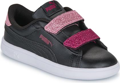 XΑΜΗΛΑ SNEAKERS SMASH 3.0 L GLITTER VELCRO V INF PUMA