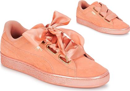 XΑΜΗΛΑ SNEAKERS WN SUEDE HEART SATIN.DUSTY PUMA