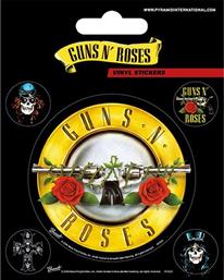 ΑΥΤΟΚΟΛΛΗΤΑ BULLET LOGO GUNS N ROSES PYRAMID