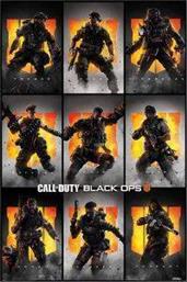 POSTER CALL OF DUTY BLACK OPS 4 CHARACTERS (61 X 91.5 CM) PYRAMID από το PLUS4U