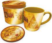 NINTENDO: THE LEGEND OF ZELDA: GOLDEN TRIFORCE - MUG COASTER TIN PYRAMID