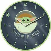 STAR WARS: THE MANDALORIAN CUTEST IN THE GALAXY WALL CLOCK PYRAMID