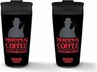 STRANGER THINGS - COFFEE AND CONTEMPLATION METAL TRAVEL MUG (MTM25371) PYRAMID