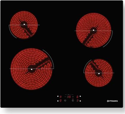 PHC61410FMB 58 CM ΜΑΥΡΟ ΕΣΤΙΑ ΚΕΡΑΜΙΚΗ ΑΥΤΟΝΟΜΗ PYRAMIS