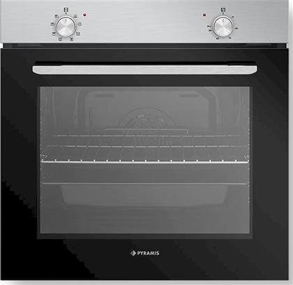 PO78010008SIX 78 LT INOX ΕΝΤΟΙΧΙΖΟΜΕΝΟΣ ΦΟΥΡΝΟΣ ΑΝΩ ΠΑΓΚΟΥ PYRAMIS