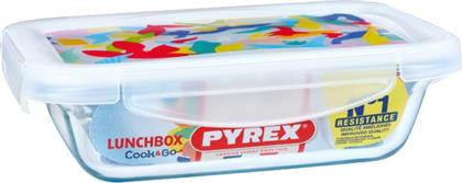 ΦΑΓΗΤΟΔΟΧΕΙΟ COOK-GO DESIGN ΟΡΘΟΓΩΝΙΟ (800ML) PYREX