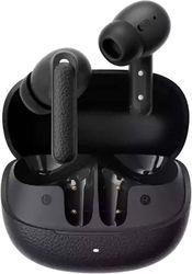 BUDS ANC BLACK (HT15)- 45DB ANC TWS EARBUDS 35H 5 MIC ENC, EAR-CANAL ADAPTIVE TECH, LEATHER CAS QCY
