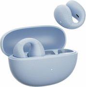 CROSSKY C10 BLUE OPEN EAR TPU EARCLIP, IPX5 CALL NOISE REDUCTION BT 5.4 EARBUDS 30H QCY