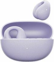 CROSSKY C10 PURPLE OPEN EAR TPU EARCLIP, IPX5 CALL NOISE REDUCTION BT 5.4 EARBUDS 30H QCY