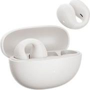 CROSSKY C10 WHITE OPEN EAR TPU EARCLIP, IPX5 CALL NOISE REDUCTION BT 5.4 EARBUDS 30H QCY