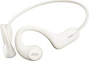CROSSKY LINK - OPEN EAR AIR CONDUCTION HEADPHONES SPORTS WATERPROOF IPX6 HEADSET BT 5.3 WHITE QCY