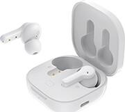 T13 TWS WHITE DUAL DRIVER 4-MIC NOISE CANCEL. TRUE WIRELESS EARBUDS - QUICK CHARGE 380MAH QCY