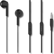 50833 IN-EAR HEADPHONES WITH MICROPHONE BLACK QOLTEC