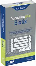 ACIDOPHILUS PLUS BIOTIX ΣΥΜΠΛΗΡΩΜΑ ΔΙΑΤΡΟΦΗΣ ΠΡΟΒΙΟΤΙΚΩΝ ΓΙΑ ΤΗΝ ΑΝΤΙΜΕΤΩΠΙΣΗ ΓΑΣΤΡΕΝΤΕΡΙΚΩΝ ΔΙΑΤΑΡΑΧΩΝ 30CAPS QUEST