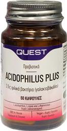 ACIDOPHILUS PLUS ΣΥΜΠΛΗΡΩΜΑ ΔΙΑΤΡΟΦΗΣ ΠΡΟΒΙΟΤΙΚΟΥ ΣΤΕΛΕΧΟΥΣ ΓΙΑ ΤΗΝ ΑΝΤΙΜΕΤΩΠΙΣΗ ΓΑΣΤΡΕΝΤΕΡΙΚΩΝ ΔΙΑΤΑΡΑΧΩΝ 60CAPS QUEST