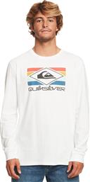 ΑΝΔΡΙΚΟ T-SHIRT LONGSLEEVE RAINBOW EQYZT07511-WBBO ΛΕΥΚΟ QUIKSILVER