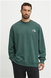 ΜΠΛΟΥΖΑ DNA BUBBLE LOGO CREW ΧΡΩΜΑ: ΠΡΑΣΙΝΟ, AQYFT03375 QUIKSILVER