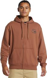 GRAPHIC ZIP HOODIE AQYFT03413-CNW0 ΚΑΦΕ QUIKSILVER