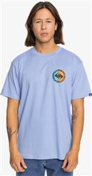 LONG FADE ΑΝΔΡΙΚΟ T-SHIRT EQYZT07670-PZE0 ΣΙΕΛ QUIKSILVER