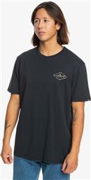 OMNI LOCK ΑΝΔΡΙΚΟ T-SHIRT EQYZT07667-KVJ0 ΜΑΥΡΟ QUIKSILVER