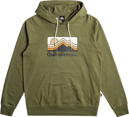 QS GRADIENT MOUNTAINS HOODIE EQYSF03153-GPH0 ΧΑΚΙ QUIKSILVER