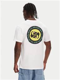 T-SHIRT CIRCLE BACK SS EQYZT08054 ΛΕΥΚΟ REGULAR FIT QUIKSILVER