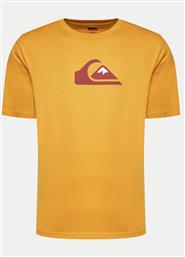 T-SHIRT COMP LOGO EQYZT07658 ΚΙΤΡΙΝΟ REGULAR FIT QUIKSILVER από το MODIVO