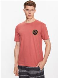 T-SHIRT CORE BUBBLE EQYZT07232 ΠΟΡΤΟΚΑΛΙ REGULAR FIT QUIKSILVER