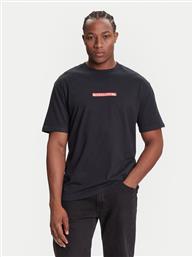 T-SHIRT DNA CLICKER TEE EQYZT08207 ΜΑΥΡΟ COMFORT FIT QUIKSILVER
