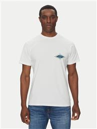 T-SHIRT EQYZT08046 ΛΕΥΚΟ REGULAR FIT QUIKSILVER