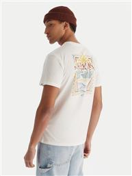 T-SHIRT EV DESERT WAVES EQYZT08183 ΛΕΥΚΟ REGULAR FIT QUIKSILVER