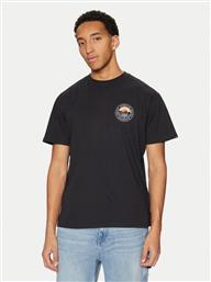 T-SHIRT LANDSCAPES EQYZT07917 ΜΑΥΡΟ REGULAR FIT QUIKSILVER