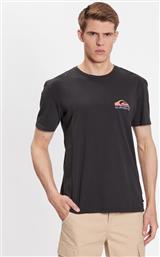 T-SHIRT PAS TIME PARADISE EQYZT07252 ΜΑΥΡΟ REGULAR FIT QUIKSILVER