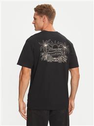 T-SHIRT RIGHT POINT AQYZT09905 ΜΑΥΡΟ REGULAR FIT QUIKSILVER