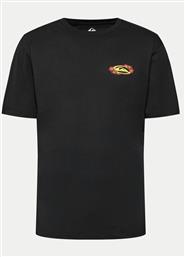 T-SHIRT TC SNAP EQYZT07672 ΜΑΥΡΟ REGULAR FIT QUIKSILVER