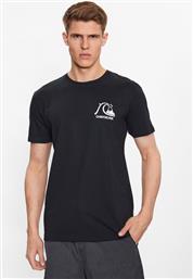 T-SHIRT THE ORIGINAL EQYZT07239 ΜΑΥΡΟ REGULAR FIT QUIKSILVER