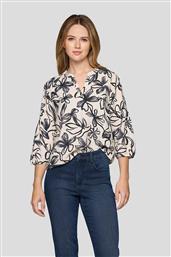 ΓΥΝΑΙΚΕΙΑ ΜΠΛΟΥΖΑ ΜΕ ALL-OVER PRINT - 55-213100 ΕΚΡΟΥ RABE