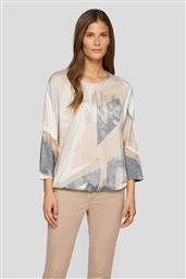 ΓΥΝΑΙΚΕΙΑ ΜΠΛΟΥΖΑ ΜΕ ALL-OVER PRINT - 55-221352 ΕΚΡΟΥ RABE