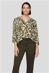 ΓΥΝΑΙΚΕΙΑ ΜΠΛΟΥΖΑ ΜΕ ANIMAL PRINT - 55-211103 ΕΚΡΟΥ RABE