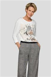 ΓΥΝΑΙΚΕΙΑ ΜΠΛΟΥΖΑ ΜΕ PRINT - 55-221353 ΚΡΕΜ RABE