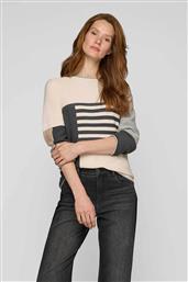 ΓΥΝΑΙΚΕΙΟ ΠΟΥΛΟΒΕΡ ΜΕ ALL-OVER PRINT - 55-121630 ΜΑΥΡΟ-ΚΑΦΕ RABE