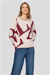 ΓΥΝΑΙΚΕΙΟ ΠΟΥΛΟΒΕΡ ΜΕ LETTERING - 55-224610 ΚΡΕΜ RABE