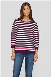 ΓΥΝΑΙΚΕΙΟ ΠΟΥΛΟΒΕΡ ΜΕ ΡΙΓΕ ΣΧΕΔΙΟ - 55-121634 ΜΟΒ RABE