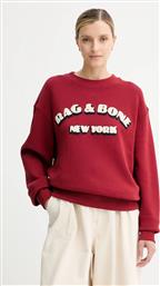 ΜΠΛΟΥΖΑ ΧΡΩΜΑ: ΚΟΚΚΙΝΟ, RE0E25FT3VW RAG & BONE
