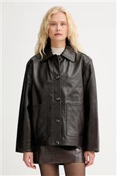 ΔΕΡΜΑΤΙΝΟ ΜΠΟΥΦΑΝ ΧΡΩΜΑ: ΚΑΦΕ, RA8A25F0MLA RAG & BONE