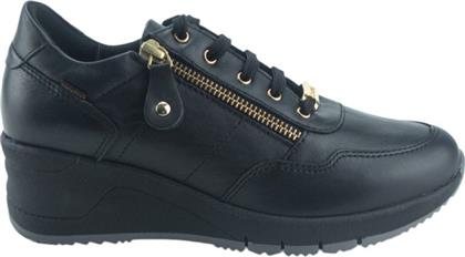 ΓΥΝΑΙΚΕΙΑ ΑΝΑΤΟΜΙΚΑ ΔΕΡΜΑΤΙΝΑ SNEAKERS 0322 ΜΑΥΡΟ RAGAZZA